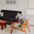 Regina Lounge Chair with White Oak